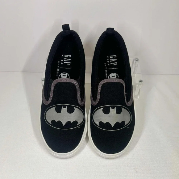 Batman Gap Kids DC Canvas Shoes US size 13 - Picture 3 of 6